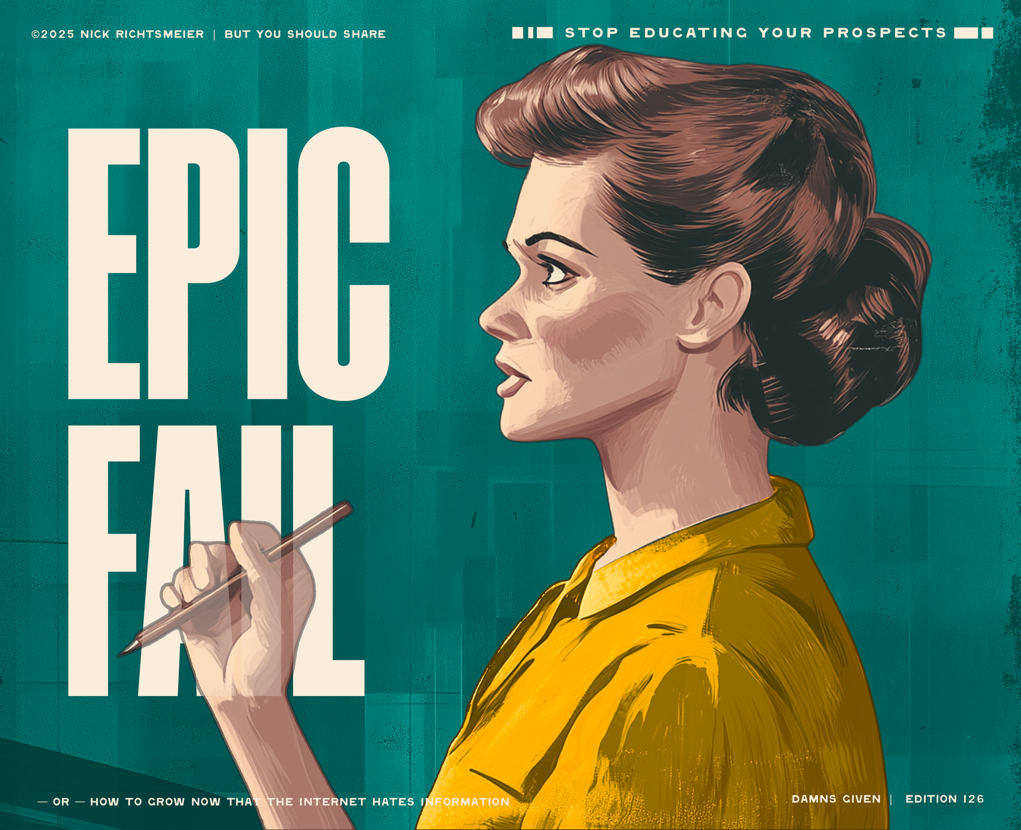 Stop Educating Your Prospects